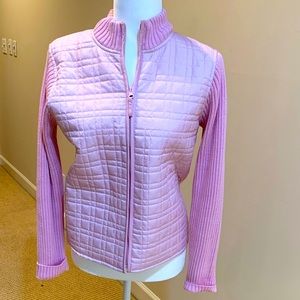 For Cynthia Puffer Sweater Petite Medium